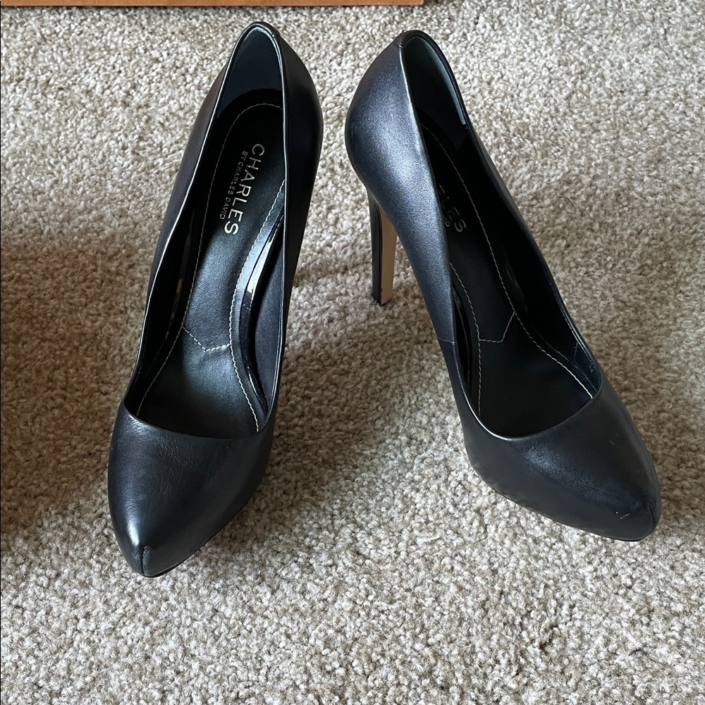 Charles by Charles David Classic Black Heels